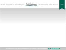 Tablet Screenshot of gut-manhagen.de